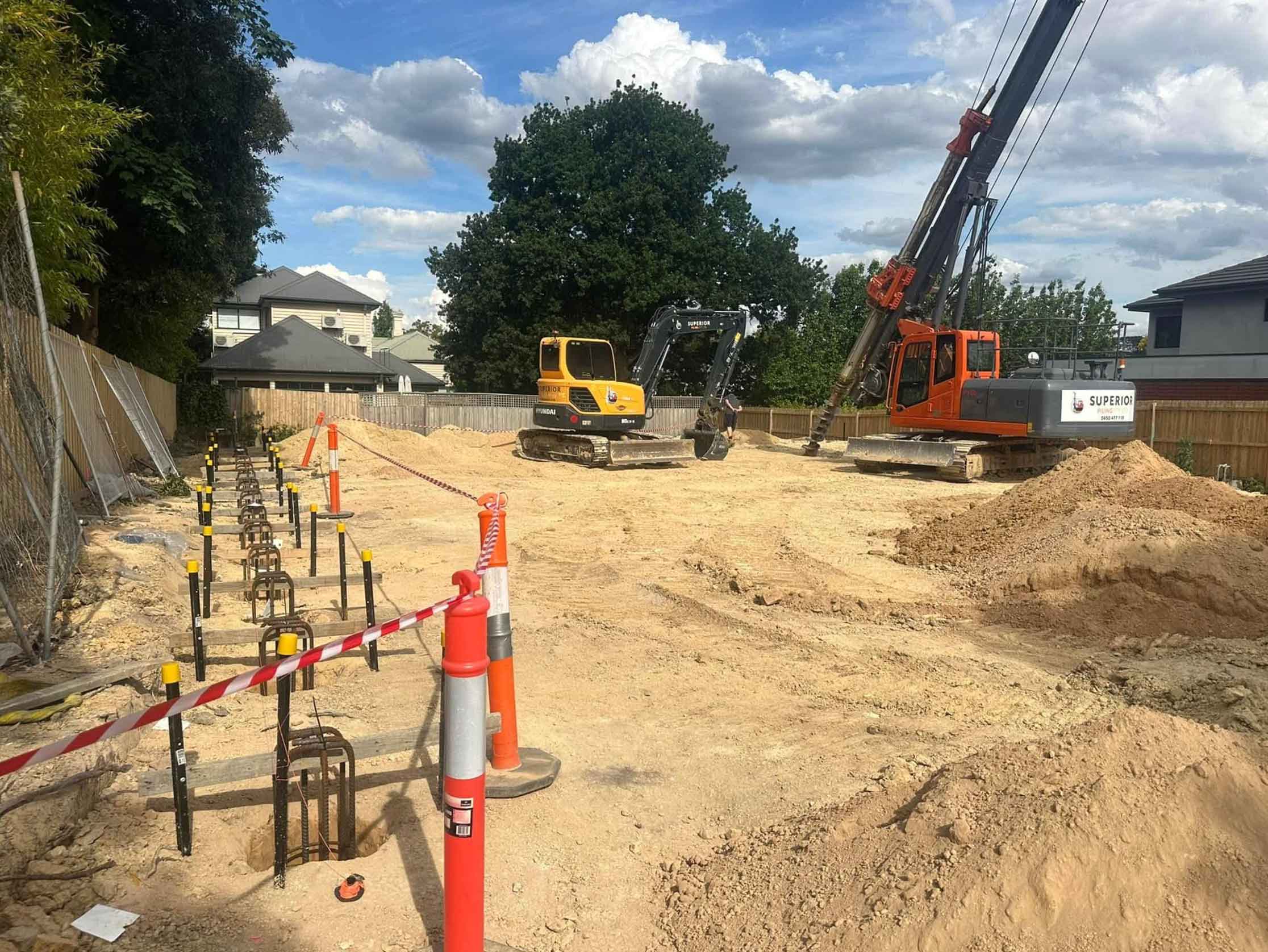 Shoring Walls Installation Shoring Walls Installation